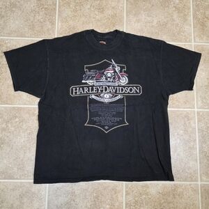 Vintage 1998 Harley Davidson XXL Road King Jim’s Florida Tee